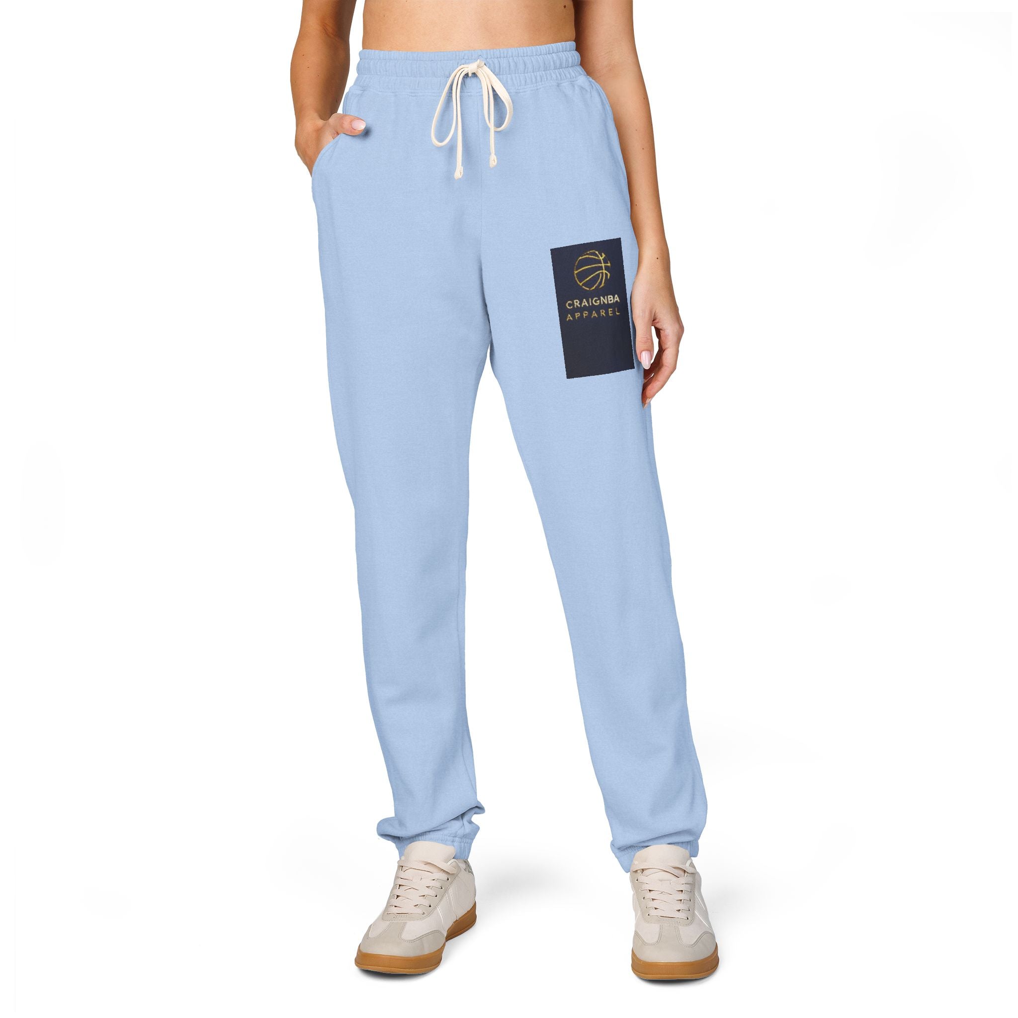Unisex Garment-Dyed Fleece Sweatpants