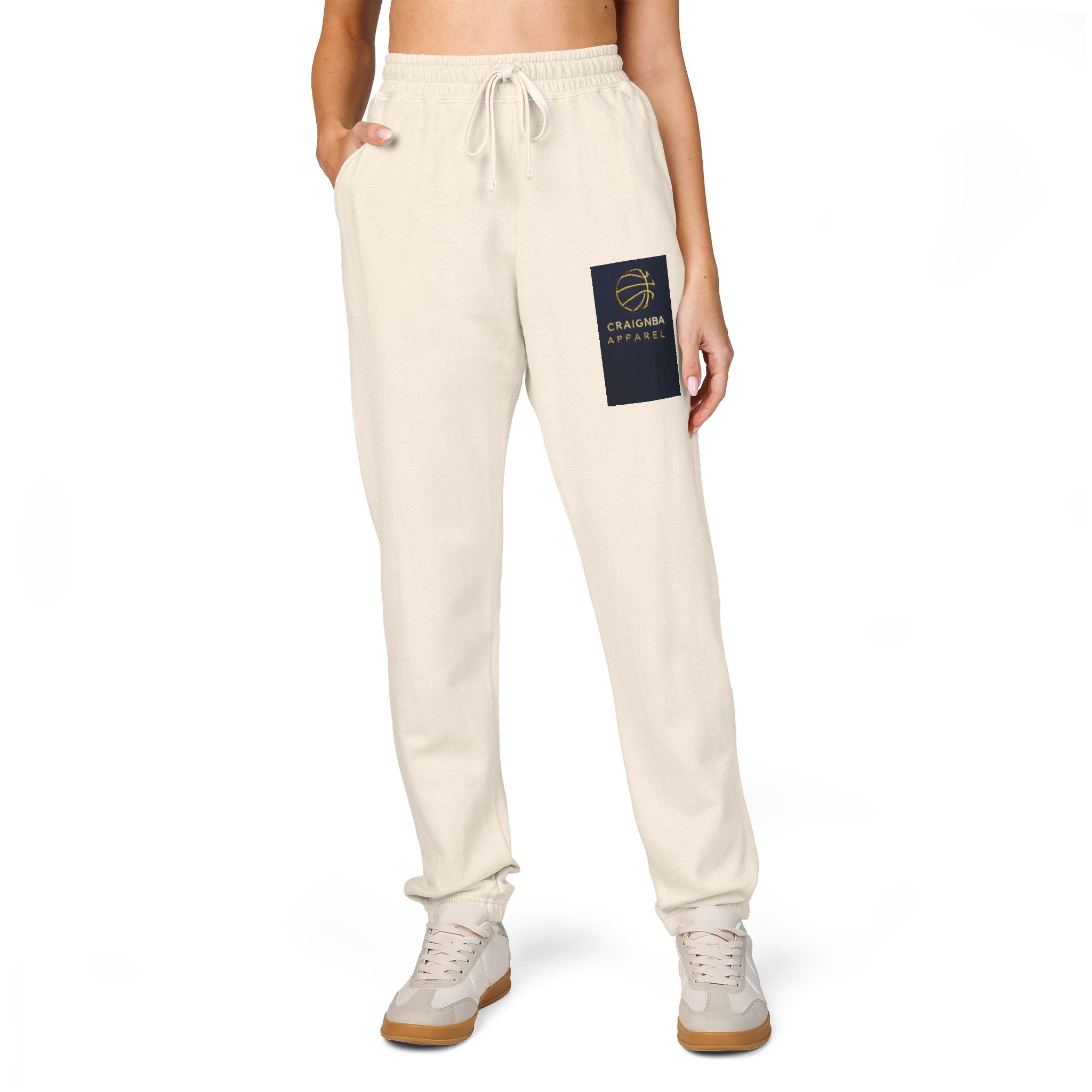 Unisex Garment-Dyed Fleece Sweatpants