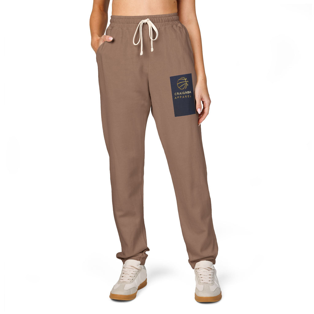 Unisex Garment-Dyed Fleece Sweatpants