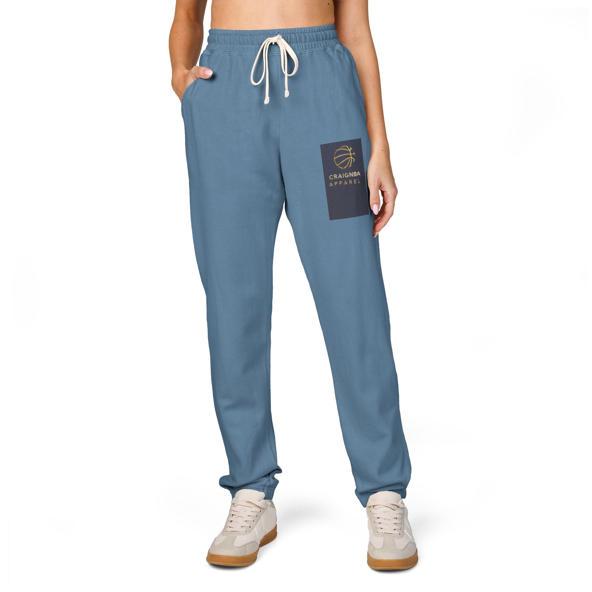Unisex Garment-Dyed Fleece Sweatpants