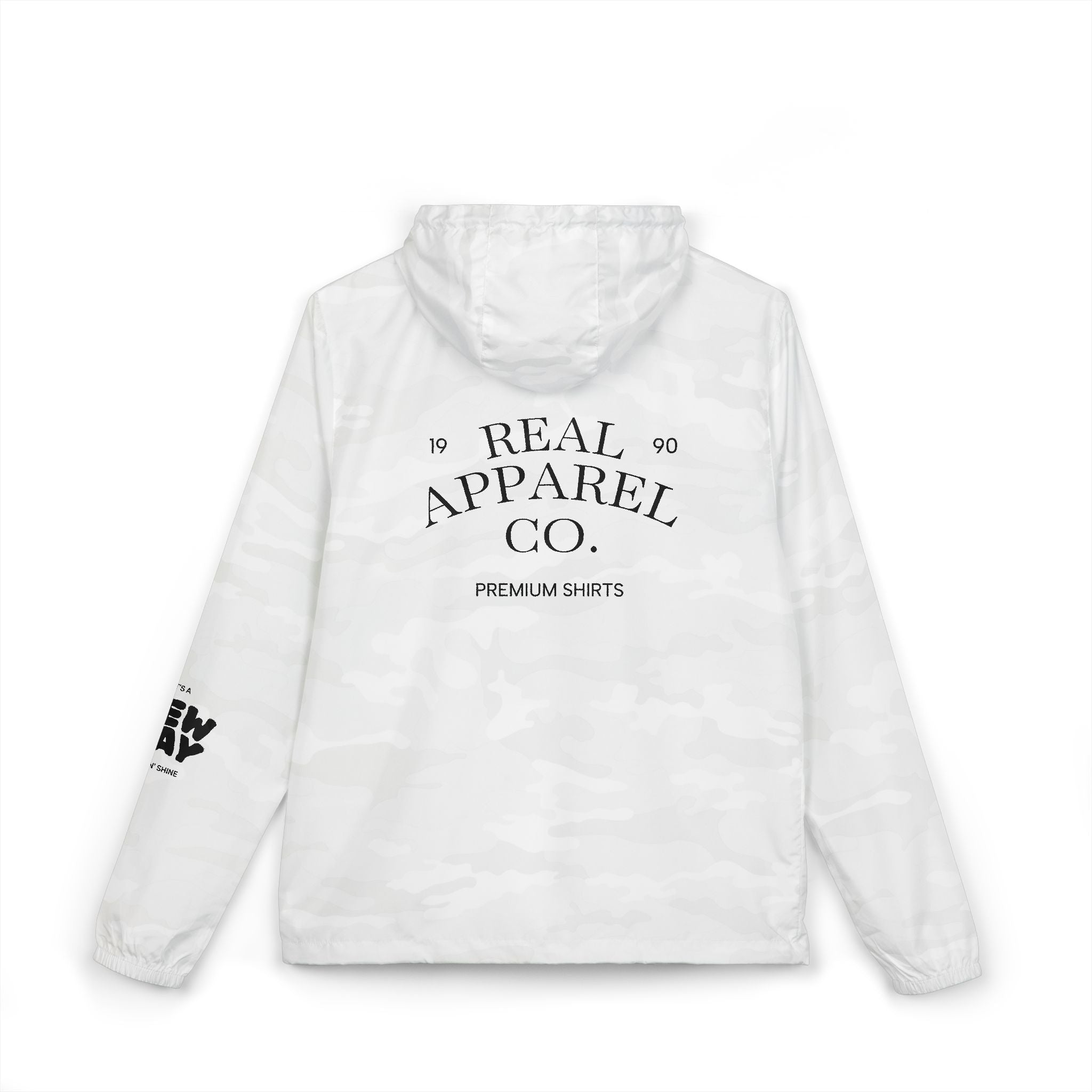 Unisex Full-Zip Windbreaker Jacket