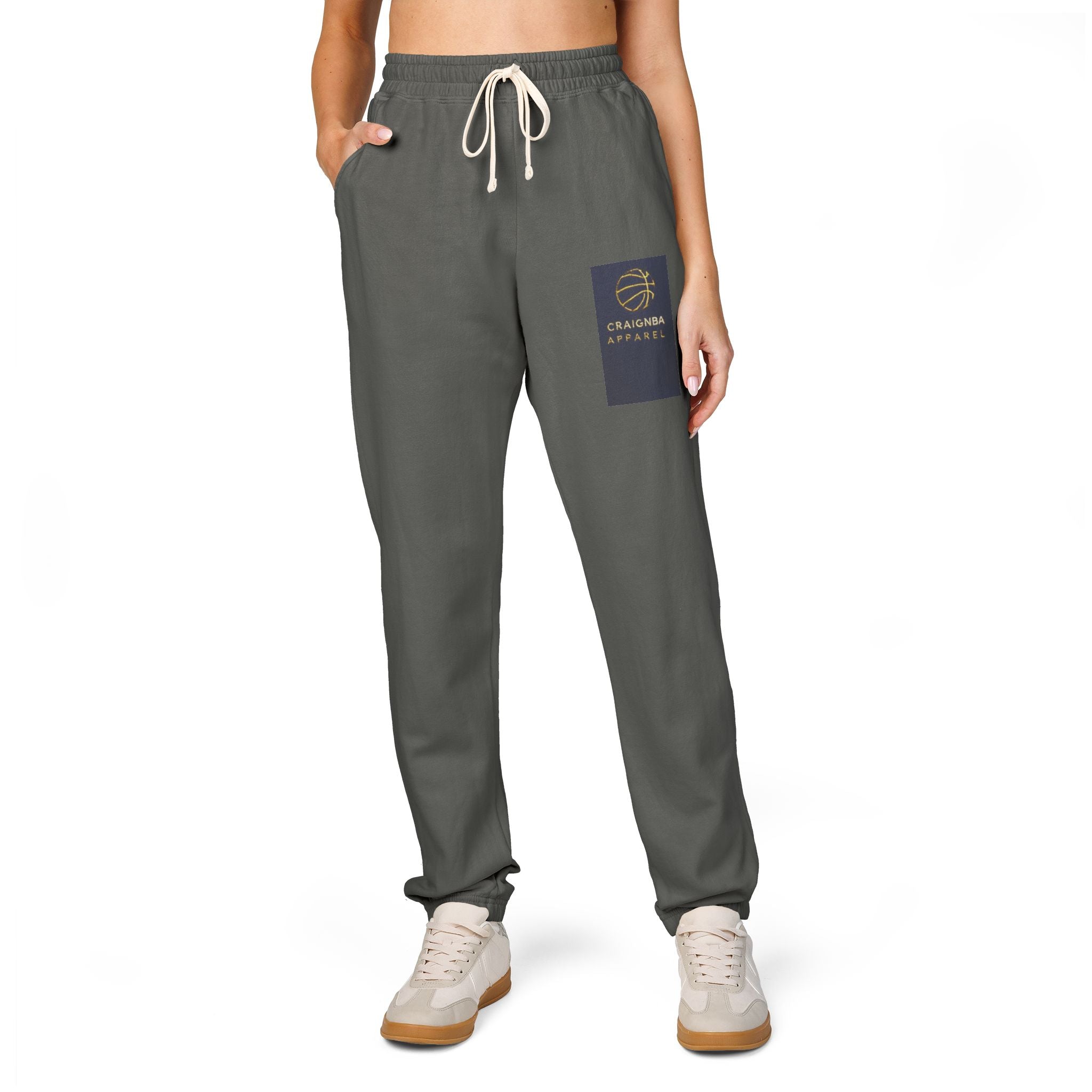 Unisex Garment-Dyed Fleece Sweatpants