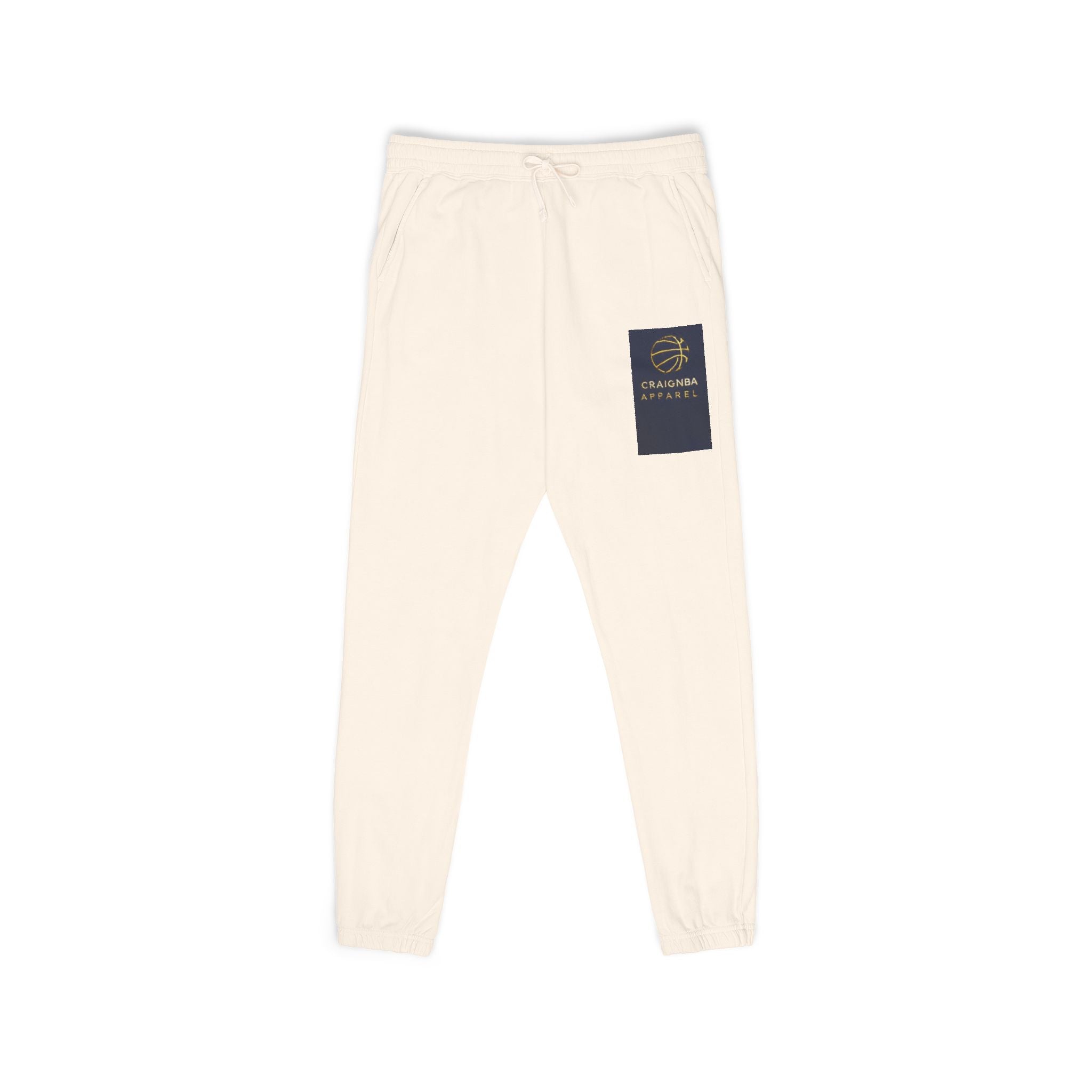 Unisex Garment-Dyed Fleece Sweatpants